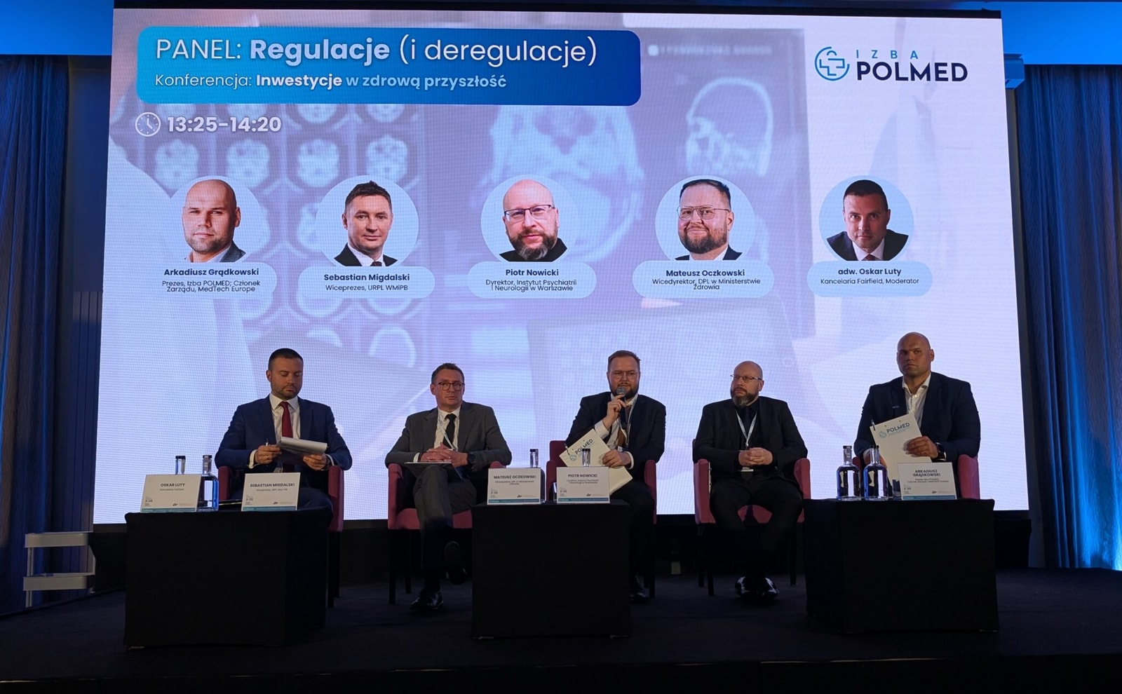 Panel „Regulacje”, konferencja Izby POLMED &#8222;Inwestycje w Zdrową Przyszłość&#8221;. Fot. Beata Igielska
