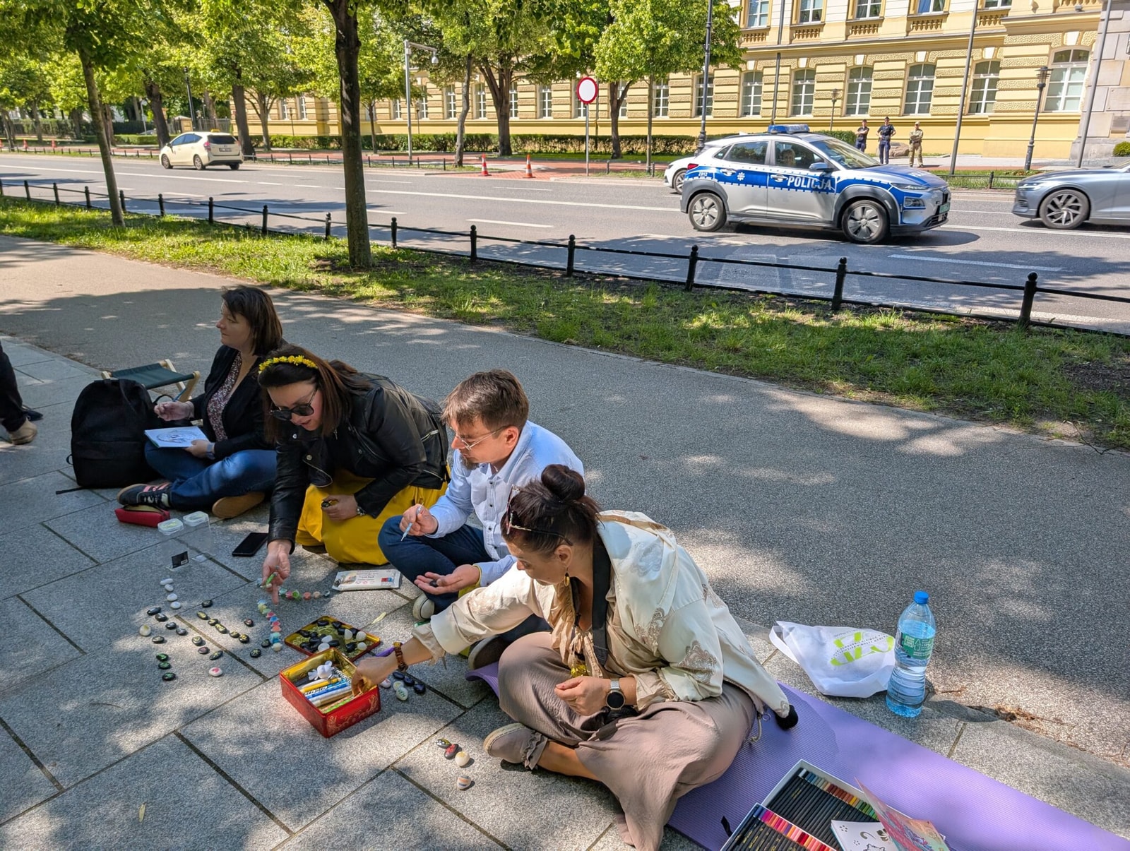 Akcja poparcia dla centrów zdrowia psychicznego to nie protest; Fot. Beata Igielska
