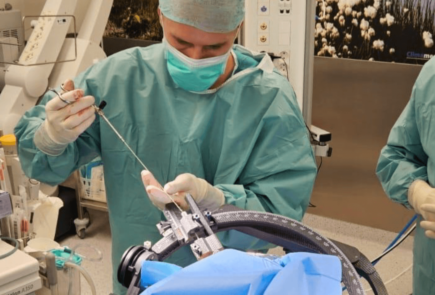 Skomplikowana operacja neurochirurgiczna w Sieradzu /Fot. materiały prasowe
